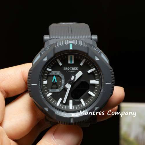 Montres Company 香港註冊公司(31年老店) 卡西歐 CASIO 1 PRJ-B001-1D 太陽能 黑白...