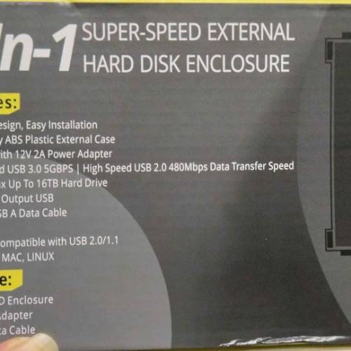 2.5/3.5&rdquo;硬盤外接盒