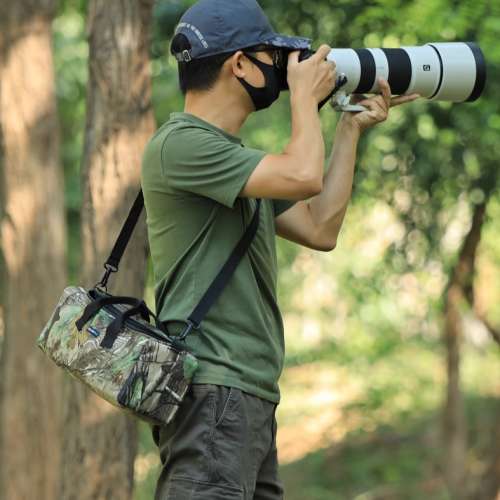 ROLANPRO Camera Bag For NIKKOR Z 100-400MM F/4.5-5.6 VR S With Nikon Z7 收納包