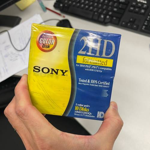 全新10隻古董 flpopy disk Sony