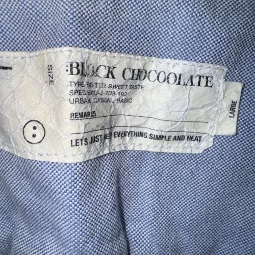 Chocolate 男裝 恤衫 大碼