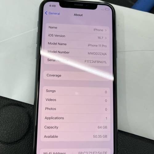iphone11pro 綠色64GB 港版 行貨