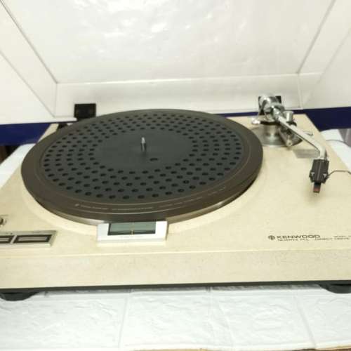 Kenwood KD650 turntable 雲石黑膠唱盤