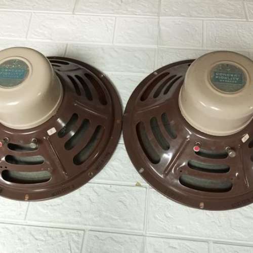 美國劇院喇叭JENSEN CONCERT  Fidelity DC-120 12吋.