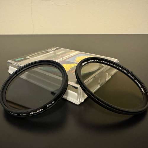 B+W 77mm UV Nano MRC / Kenko 52 & 77mm CPL Zeta EX / Kenko 46mm SMART SLIM CPL