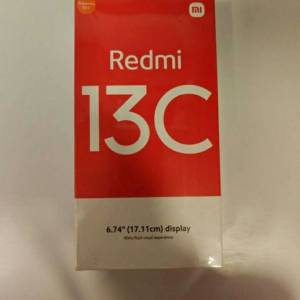 95%新 Redmi 紅米 13C 黑色 4G 真正三卡槽 4+128GB 無NFC 水貨 無單