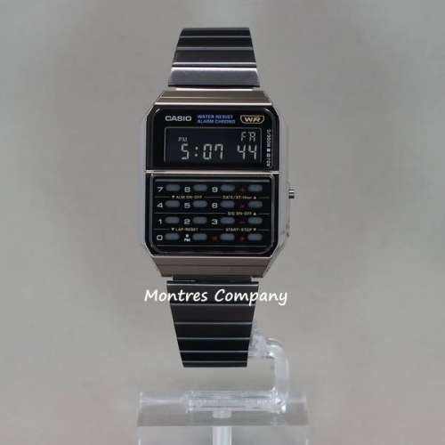 Montres Company香港註冊公司(31年老店) 卡西歐 CASIO 不鏽鋼錶帶 可調校錶扣 CA-5...