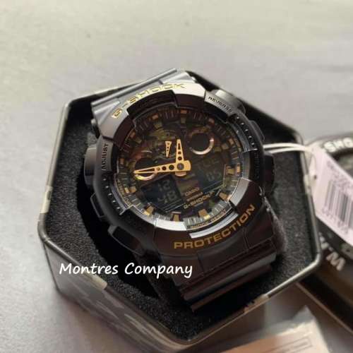 Montres Company 香港註冊公司(31年老店) 卡西歐 CASIO G-SHOCK 200米防水 GA-100C...