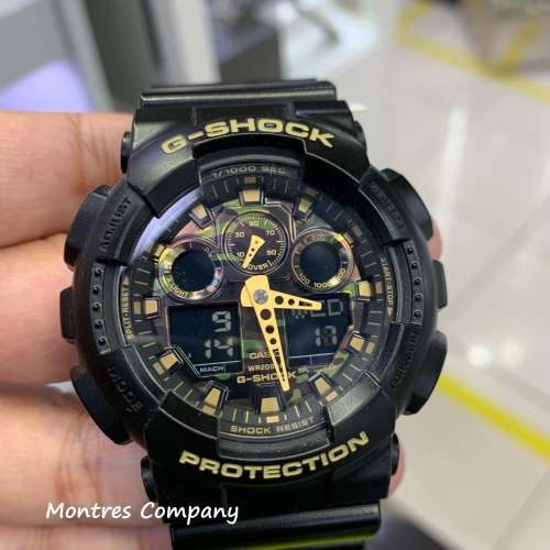 Montres Company 香港註冊公司(31年老店) 卡西歐 CASIO G-SHOCK 200米防水 GA-100C...