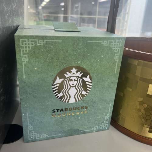 新蒲崗自取 水果籃箱 水果籃 Starbucks月餅盒