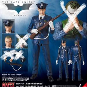 Mafex 062 Joker 小丑 Cop 警察 Verson Batman 蝙蝠俠 The Dark Knight 黑夜之神