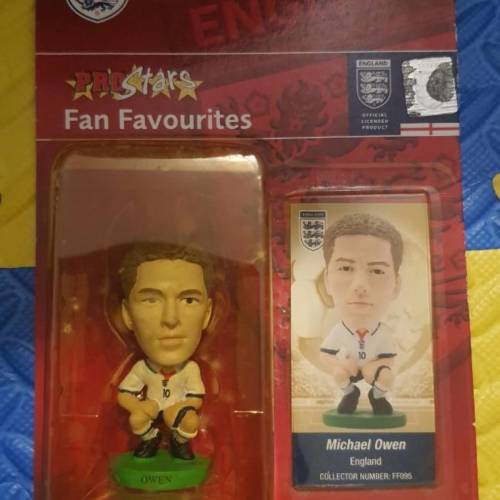 Corinthian Prostar Fan Favourites 球星公仔 Figure Michael Owen 奥雲