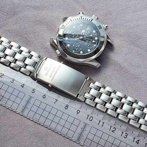 Omega seamaster 300m 原廠鋼帶20mm