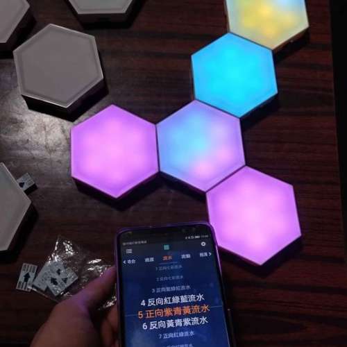 六角藍牙拾音氣氛燈(10個)