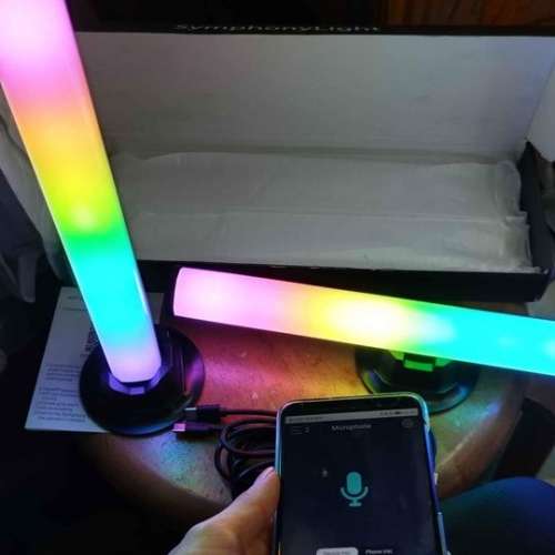 30cm充電拾音氣氛燈兩支