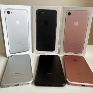 全新 未激活 四色全齊 Apple iphone 7 128gb 玫瑰金色 金色 銀色 黑色 90日保養 wh...