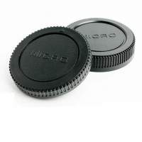 Camera Body & Rear Lens Cap Set For Olympus, Panasonic, BMPCC and other MFT(前...