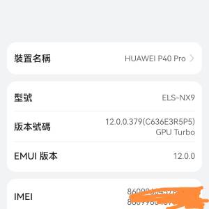 華為 Huawei P40 Pro