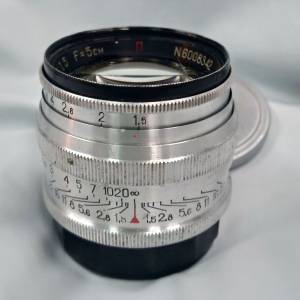 蘇聯 50mm f1.5  Jupiter-3 /  ЮПИТЕР-3  L39 螺絲腳 ,ЗОМЗ廠  不是KMZ 廠