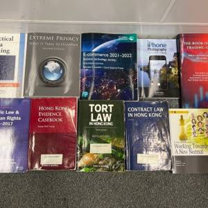 法律 攝影 資訊科技 教科書 Books Textbooks Laws Tech Business