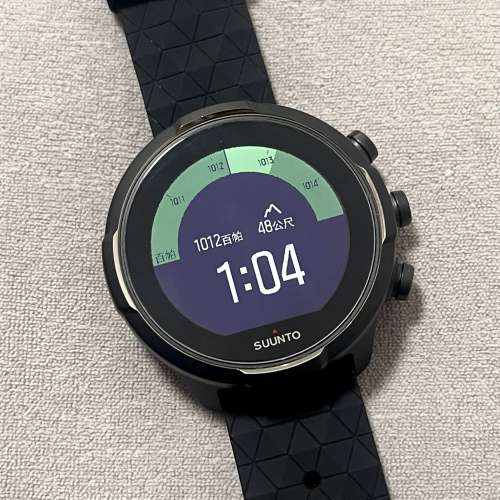 二手 SUUNTO 9 BARO TITANIUM 智能運動手錶