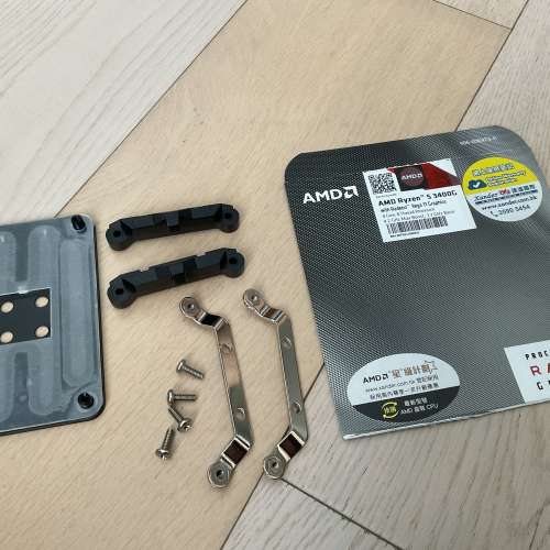 AMD Ryzen 5 3400G CPU原裝風扇