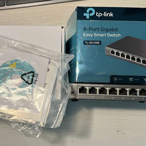 [新淨] TP Link TL-SG108E Smart Switch 簡易智慧型交換器