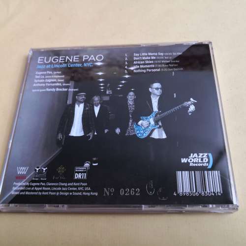 包以正 EUGENE PAO JAZZ AT LINCOLN CENTER, NYC