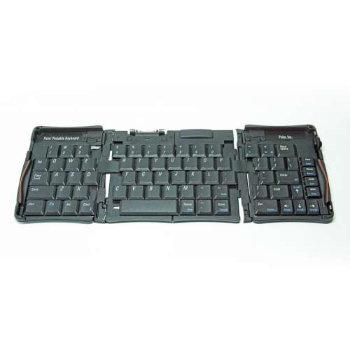 Palm P10802U Black Portable Compact Foldable English QWERTY Standard Keyboard