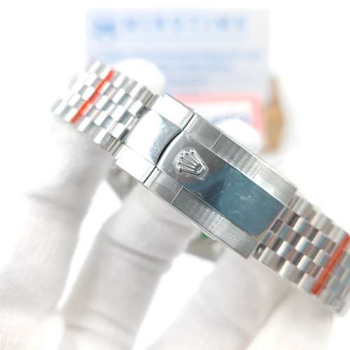 DateJust 41 SS  904L Steel Grey Roman Dial