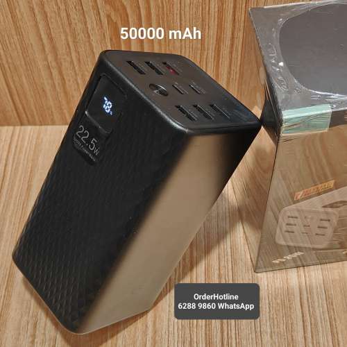 Mega Power Bank 50000 mAh. Super Fast Charge. 特大容量充電寶50000毫安時.22.5w ...