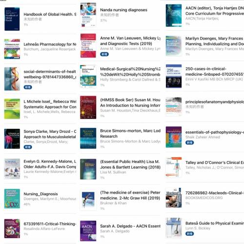 大量Nursing/medical書. pdf version