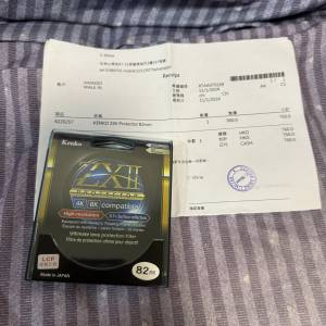 Kenko ZXII Protector Filter 82mm 保護鏡