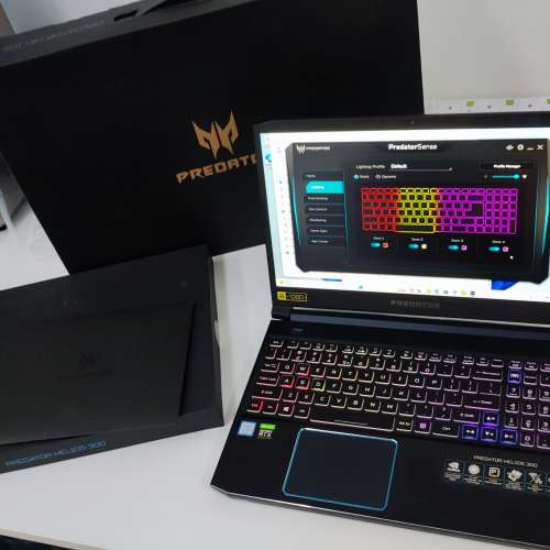 有盒極新淨近全新強勁獨顯RTX2060 能輕鬆玩黑悟空Black Myth Wukong, Acer Predato...