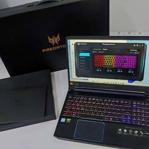 有盒極新淨近全新強勁獨顯RTX2060 能輕鬆玩黑悟空Black Myth Wukong, Acer Predato...