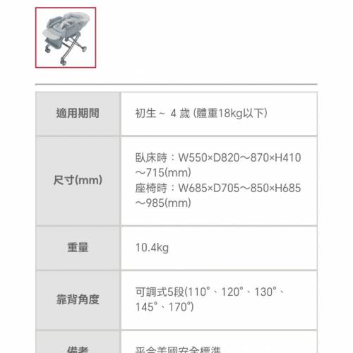 Aprica Yuralism Aircushion 高低調節餐椅搖床&ndash; 灰
