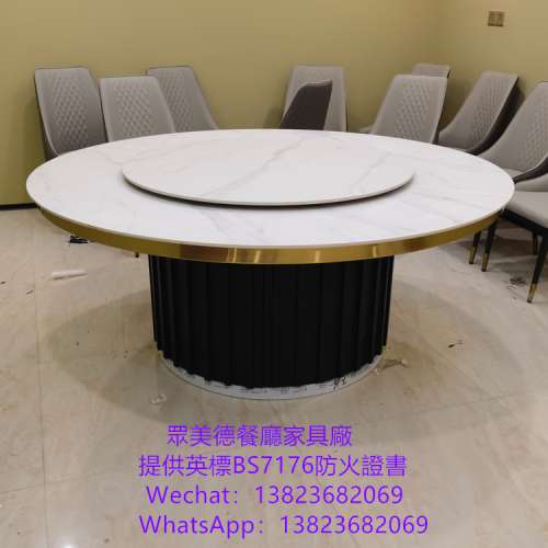 電動轉盤大圓桌,包間VIP房餐桌加工廠,四人位二人位桌子枱子加工廠直銷,餐館餐檯桌子...