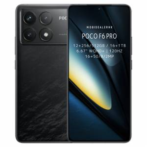 全新(New) • Poco F6 Pro 5G《6.67” AMOLED, 12+256Gb, 16+64/8/2MP》