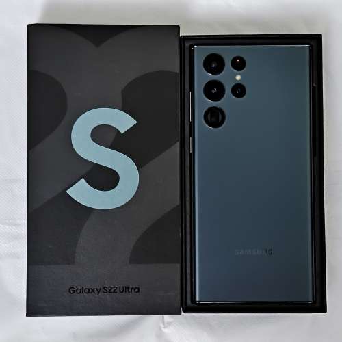 99.9新 有保 Samsung S22 Ultra 12+256GB 綠色