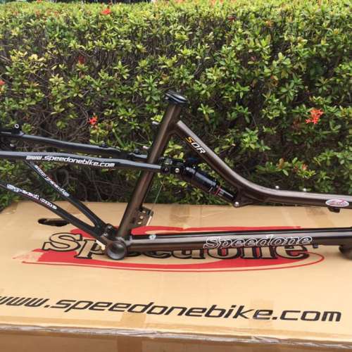 SPEEDONE SOR 鋁合金 7005 避震小輪徑車架