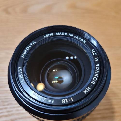 Minolta MC W.Rokkor-HH 35mm f1.8 鏡頭