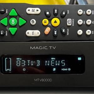 Magic TV 8000D 雙Tuner 高清機頂盒 3TB