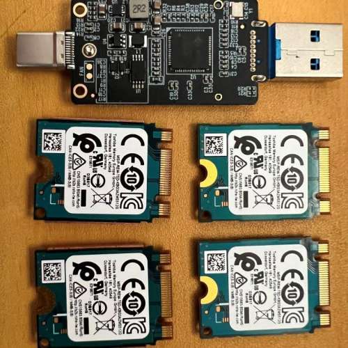 Toshiba 2230 NVME 256gb x 4