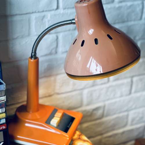 出售 昭和時期 vintage National樂聲牌 座枱燈一箋，100%正常，整體85%新，款式經典...