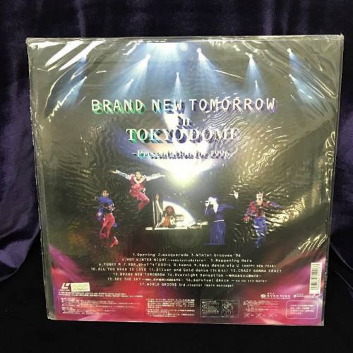trf BRAND NEW TOMORROW in TOKYO DOME -Presentation for 1996- 專輯 LASER DISC (...