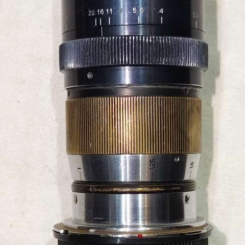 P.Angenieux 90/2.5 paris Alportar (9cm) f2.5 Type Y1 (Contax) 愛展能