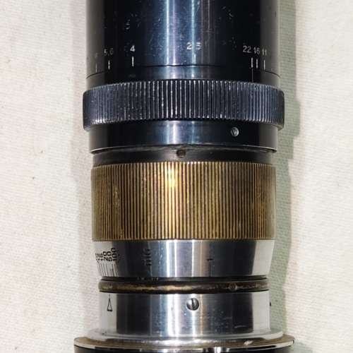 P.Angenieux 90/2.5 paris Alportar (9cm) f2.5 Type Y1 (Contax) 愛展能