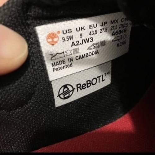 timberland 黑色鞋