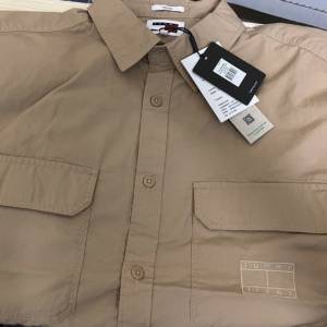 全新 tommy hilfiger 啡色衫