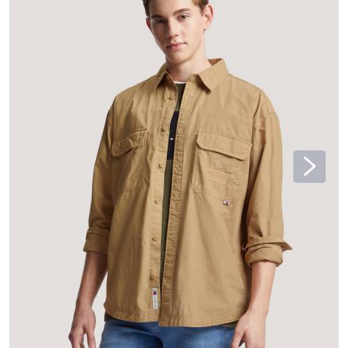 全新 tommy hilfiger 啡色衫